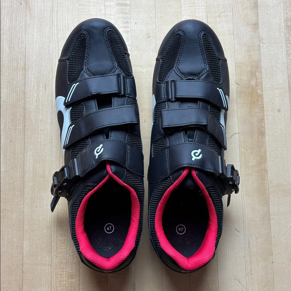 Peloton Unisex‎ Adult Cycling Shoes Size 47 US 13 Black